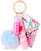 Create It! Nøglering med lipgloss og pompom