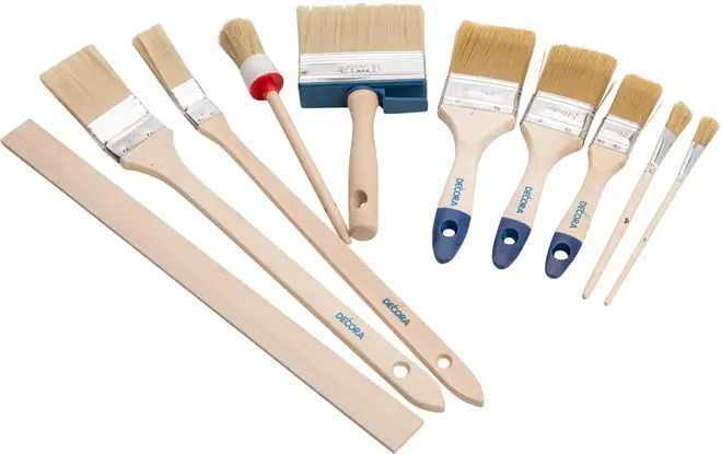 Penselsæt Udendørs - 10 dele