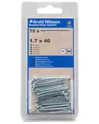 Arvid Nilsson Dykker firkantet 1,7 x 40 mm 75-pak