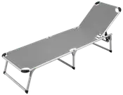 CampOut Drømmeseng aluminium - grå/sort