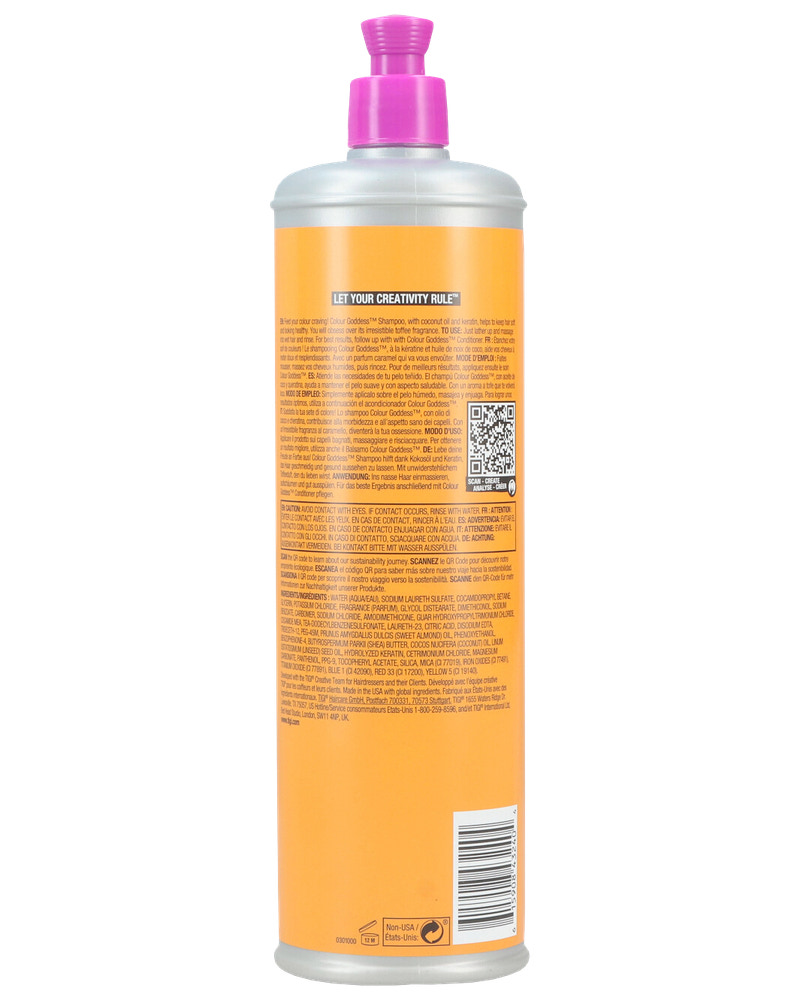 Tigi Shampoo 600 ml - colour goddess