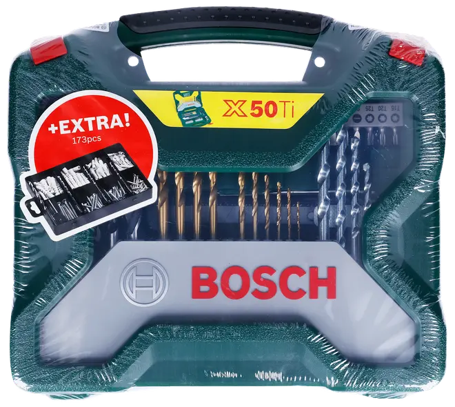 Bosch borrsats 50 delar med skruvar