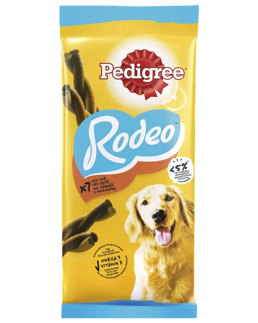 Pedigree Rodeo oksekød 7-pak