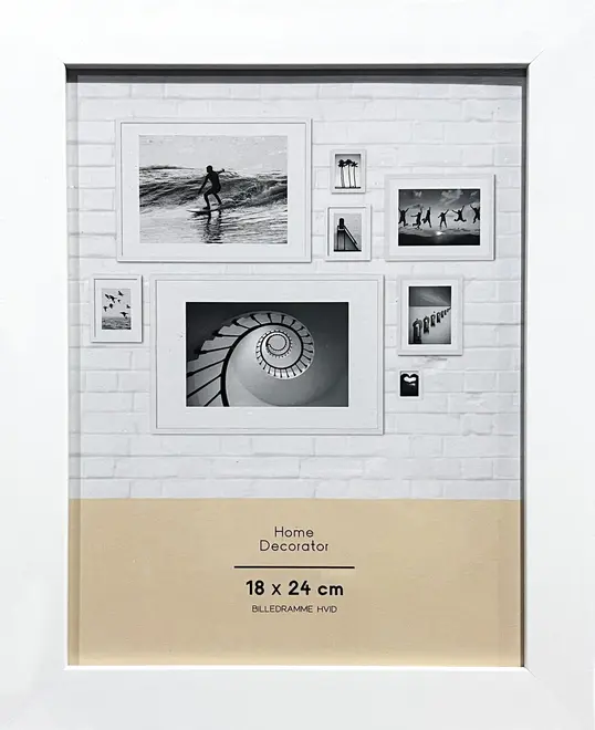 SJÖBO Home Billedramme 18 x 24 cm - hvid