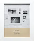 SJÖBO Home Billedramme 18 x 24 cm - hvid