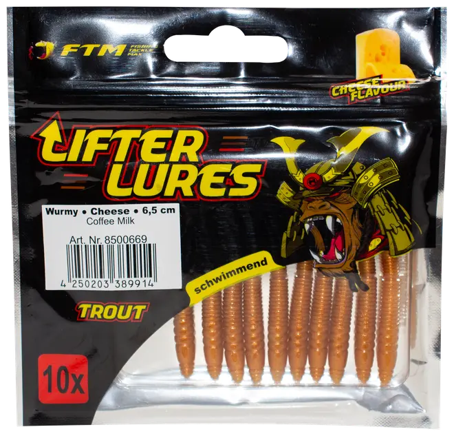 Wurmy Cheese 6,5 cm - Coffee