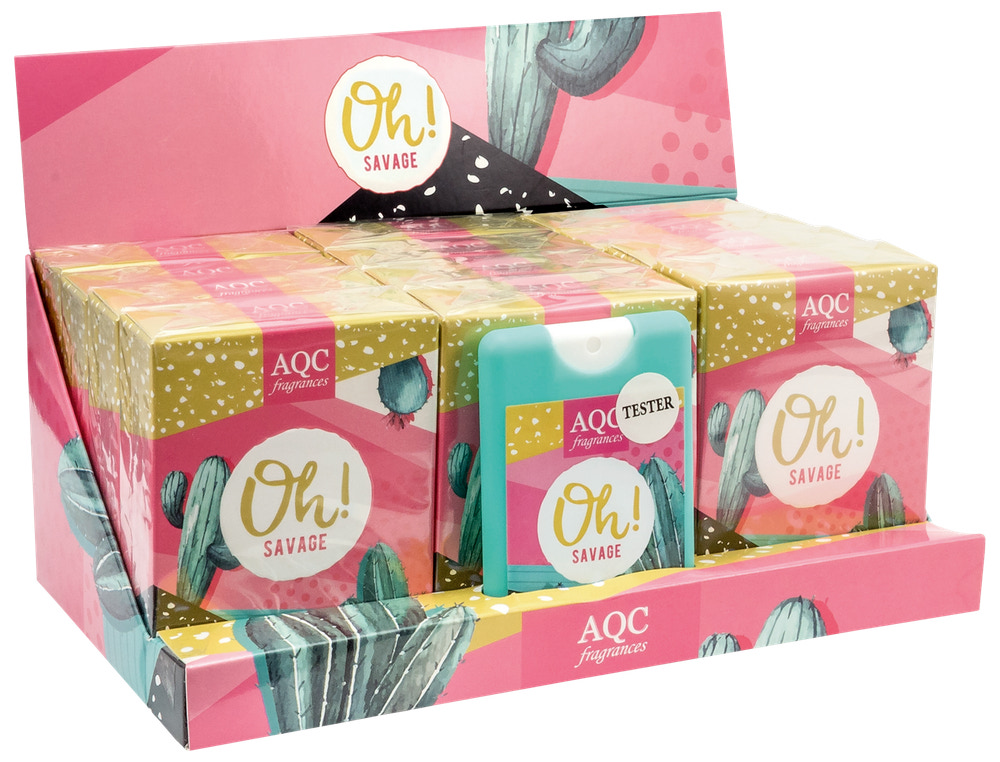 AQC Oh! Savage Lommeparfume 20 ml - assorteret