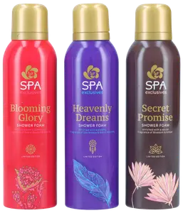 Spa shower foam 200 ml - assorterede varianter