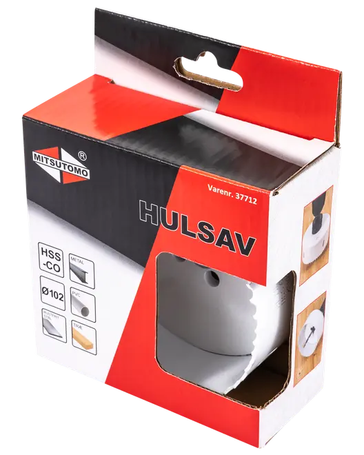 Mitsutomo Hålsåg M42 kobolt Ø102 mm