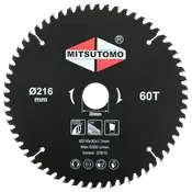 Mitsutomo Rundsavsklinge Ø216 x 30 mm 60T