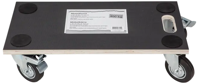 Rockfort Møbelhund maks. 400 kg - 29 x 59 cm