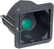 Forfradåse vindtæt 1 modul med monteringsramme