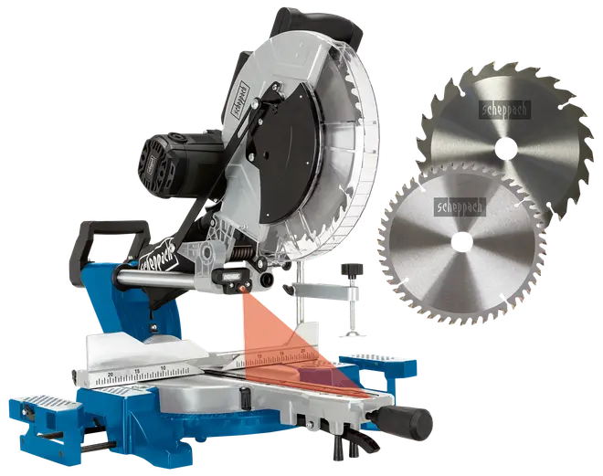 Scheppach Kap- & geringssav 12''