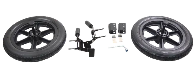 Bakhjul 12" rullstol Dallas