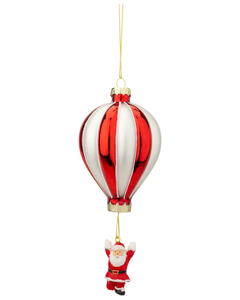 Julgranskulor Glas Luftballon 2 st