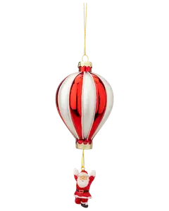 Julgranskulor Glas Luftballon 2 st