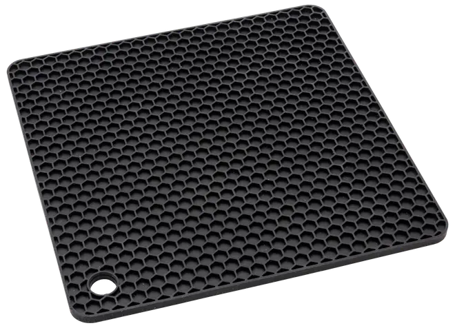 Bordskåner i silikone - sort