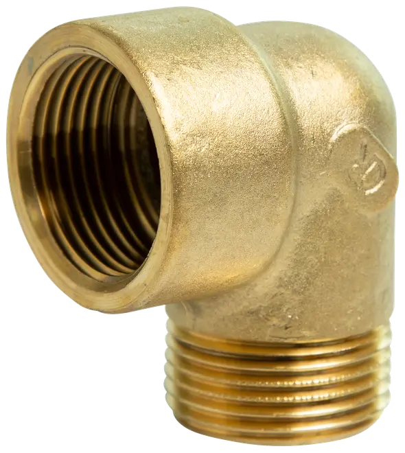 Vinkelkoppling in/ut 3/4\"