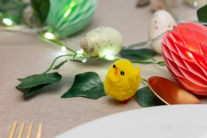 Påskkycklingar H. 3,5 cm 10-pack