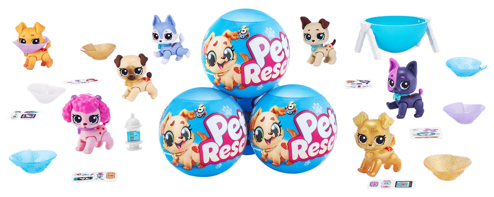 5 Surprise Pet Rescue - assorterede hvalpe