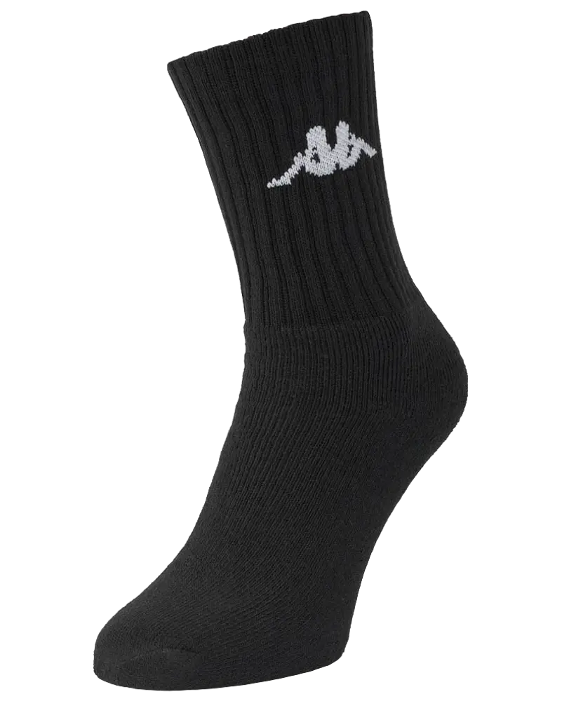 Kappa Strumpor 3-pack, Svart