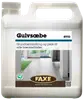 FAXE Hvid Gulvsæbe i plastdunk, til grundbehandling og pleje af alle træoverflader. Egnet til indendørs brug, med håndtag og skruelåg.