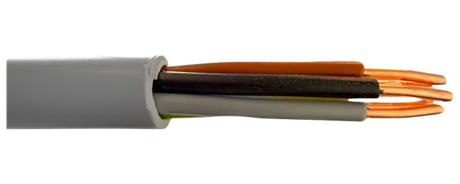 Installationskabel 5X1,5 mm² – 25 meter
