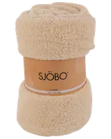 Fleecetæppe teddy - Assorterede farver 