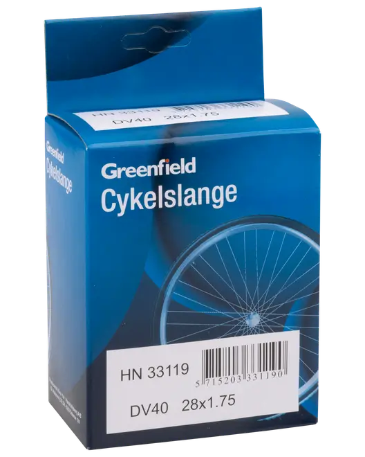 Greenfield Cykelslange DV40 28 x 1,75
