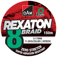 /dam-fletline-8-braid-150-m-017-mm-groen