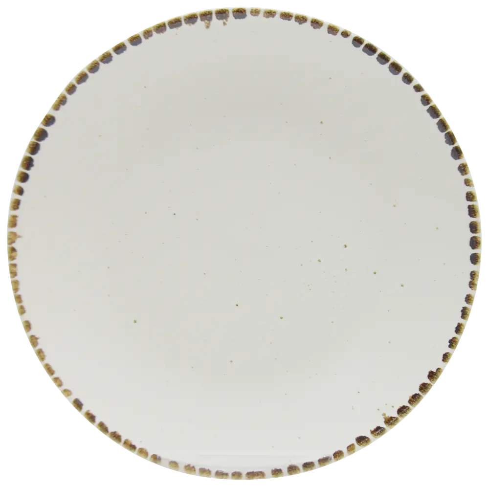 Stentøjstallerken Vega Ø20 cm - creme billede 2