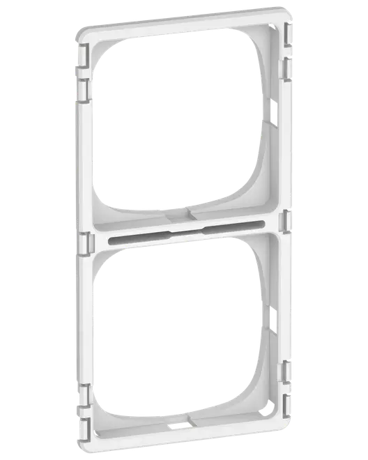 LK FUGA Teknisk monteringsramme Slim 2 x 1 modul