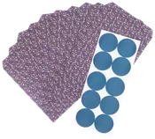 Slikpose med ark og labels - 10 stk.