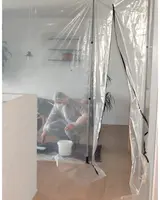 Støvvæg i bæretaske