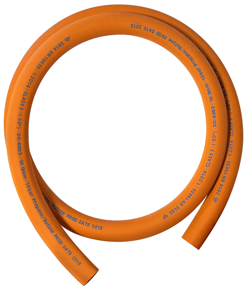 Gasslange per 10 cm