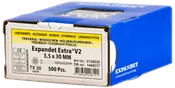 EXPANDET Spånskrue 3.5 x 30 mm TX20 500 stk.