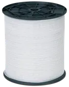 Hegnstråd 40 mm 200 m hvid nylon