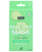Ansiktsmask peel-off gurka extrakt 4-pack
