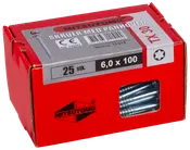 Mitsutomo Panskrue 6,0 x 100 mm 25 stk.