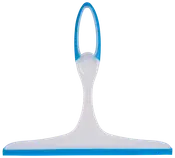 Vådrumsskraber 23 cm med ophængskrog - ass. farver