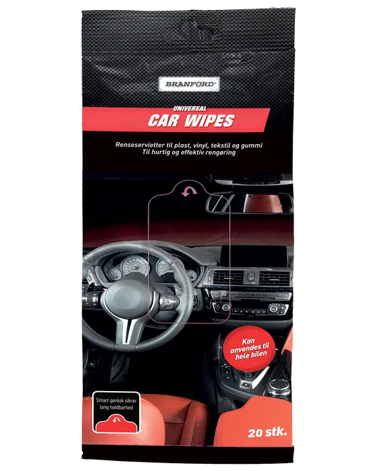 BRANFORD Universal våtservetter 20-pack