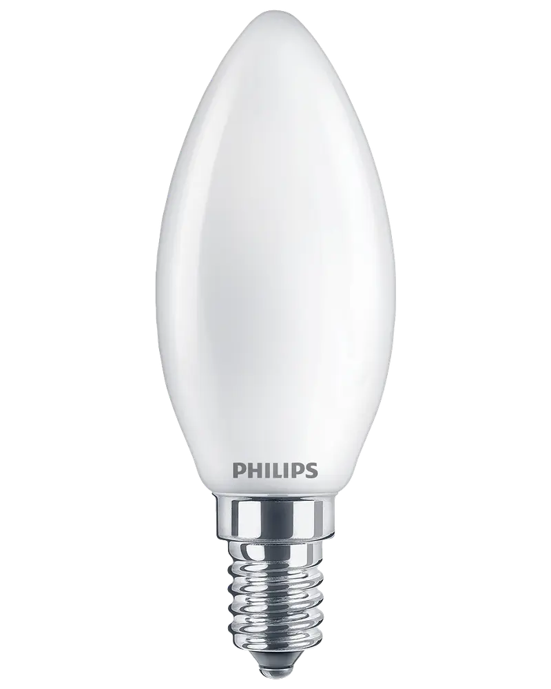 PHILIPS LED-pære 2,2W E14 B35 2-pak