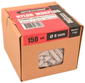 Mitsutomo Nylon murplug 8 mm 150 stk.