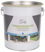 Droppen Terrasse maling 4 L - teak 