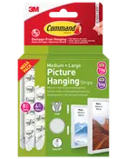 Command™ Strips Ophæng af billede - Hvid M og L
