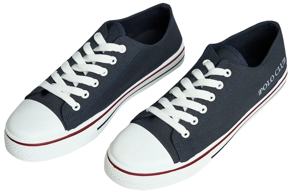 Kingshill Polo Club Canvas sko - Navy