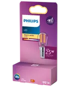 PHILIPS LED-päronlampa 2,5W E14 T25S