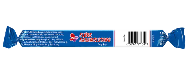 Malaco Flødekaramelstang 14 g