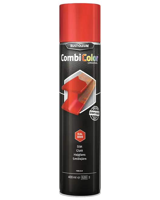 Rust Oleum Combicolor spray 400 ml - rød