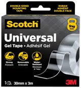 Scotch® Universal Gel Tape Transparent 30 mm x 3 meter